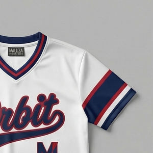 Camiseta de Béisbol Sublimada Personalizada, Diseño con Botones, Logotipo y Gráficos Personalizados, Uniformes Deportivos de Secado Rápido - Product Image 2