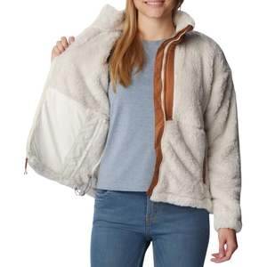 Chaqueta de Forro Polar para Mujer con Cuello Alto y Cremallera Completa, Transpirable, de Alto Gramaje, Estilo Urbano, Chaquetas Sherpa, MOQ Bajo - Product Image 4