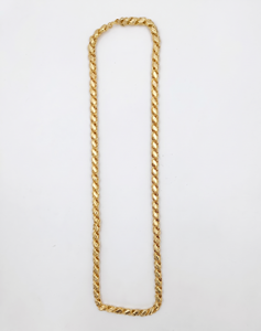 DIVYORO Gold Plated Rope <b>Chain</b> Necklace Classic Style Women's <b>Copper</b> Alloy Daily & Party Wear - Product Image 1