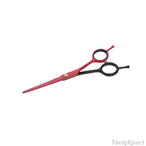 Ciseaux de barbier professionnels pliables en acier inoxydable de 6,5 pouces, design bicolore, légers, à bord tranchant, pour salon et usage domestique - Product Image 2