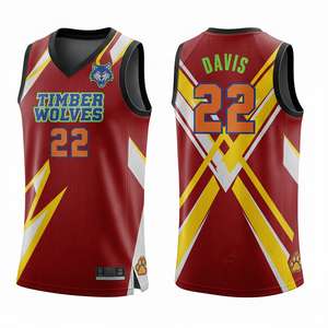 Camiseta de Baloncesto Clásica Premium, Uniforme de Equipo con Transferencia Térmica, Ropa Deportiva Unisex, Ropa Urbana, Duradera, Ligera y Profesional - Product Image 5