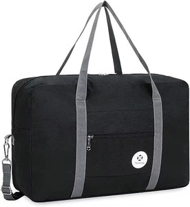 Bolsa de Viaje Personalizada para Aerolíneas OEM con Logotipo Personalizado, Bolsa de Gimnasio para Fin de Semana, Equipaje de Mano Debajo del Asiento, Bolsillo Impermeable, Cierre de Cremallera de Nailon - Product Image 3