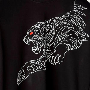 Camiseta de Hombre con Estampado Gráfico Personalizado, Cuello en V, Corte Holgado, Estilo Urbano Vintage, Tejido de Poliéster/Algodón, Impresión por Sublimación - Product Image 2