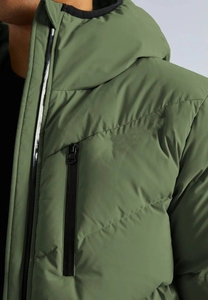 2026 Designer <b>Mens</b> Winter Waterproof Breathable Eco-Friendly Quick Dry Padded Hooded <b>Jacket</b> Custom OEM Plus Size Puffer Sports - Product Image 6