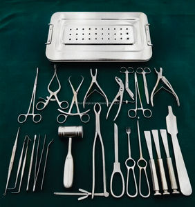 ชุดเครื่องมือผ่าตัดกระดูกขั้นพื้นฐาน 25 ชิ้น สำหรับการผ่าตัดกระดูก คุณภาพสูง มาตรฐาน ISO/CE - Product Image 5