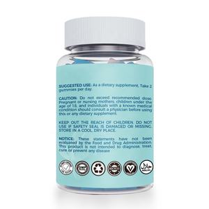 L-methylfolate Gummies kustom dengan Methyl B12, Folate 5-MTHF suplemen untuk suasana hati, kesehatan otak, kognisi & kekebalan, - Product Image 5