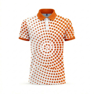 Polo de sport à manches courtes en polyester 100 % maille, personnalisable par sublimation, vente en gros - Product Image 4