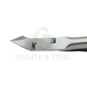 Professional Stainless Steel Cuticle Nipper Wide Jaw Opening Curved Blade for Finger Nail Cutting Precision Manicure Tool Double - Product Image 4