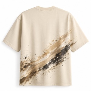 Camisetas Personalizadas con Logotipo, 100% Algodón, Ecológicas, Ligeras, Cuello Redondo, para Hombre, Tallas Grandes, Hechas a Medida, al por Mayor - Product Image 6