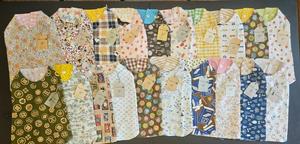 Handmade Dog Clothes,Japanese Fabric Pet Apparel,Adjustable Dog Outfits,Designer Dog Clothing ,Normal style - Product Image 2