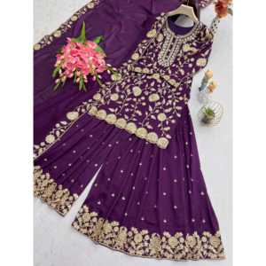 Conjunto de Traje de Fiesta para Mujer de Diseñador con Bordado y Lentejuelas, Ropa de Noche Elegante - Product Image 4