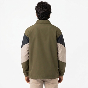 Veste de style coach, coque en polyester de qualité supérieure, construction résistante au vent, fermeture à boutons-pression, poignets élastiques, poches fonctionnelles, pour l'extérieur - Product Image 2