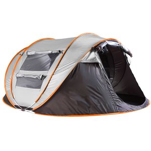 Tenda Istantanea Impermeabile con Montaggio Automatico e 4 Finestre con Zanzariera, Tenda Pop-Up per Escursionismo e Arrampicata, Borsa per il Trasporto Inclusa - Product Image 6