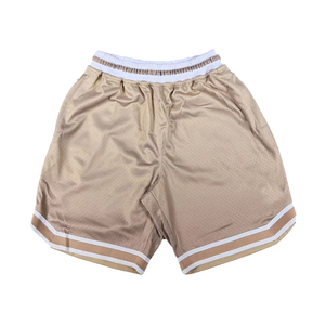 New American <b>Shorts</b> Casual <b>Shorts</b> Fitness Men's Muscle Sports Pants Beach Pants Mesh Breathable Mesh <b>Shorts</b> - Product Image 1