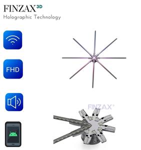 Ventilador Holográfico Flotante 3D con Control por Aplicación de Smartphone y Motor Silencioso para Centro Comercial, Dispositivo de Visualización de Hologramas LED 3D de 180 cm - Product Image 3