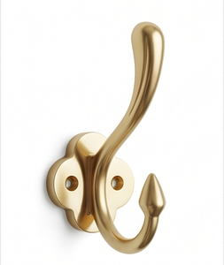 Fine Quality Classic Brass Wall Mounted <b>Hook</b> For Clothing Storage Single <b>Hook</b> Metal Design Anti Rust Finish - Product Image 1