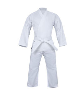 ชุดยูโด BJJ ผ้าเพิร์ลวีฟ 450 GSM ผ้าฝ้ายโพลีเอสเตอร์ 100% พร้อมปักโลโก้เฉพาะตัว กางเกงผ้าริปสตอป บริการ OEM - Product Image 3