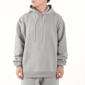 Ensemble de survêtement coupe-vent pour homme, automne-hiver, grande taille, sweat à capuche et pantalon de jogging, vêtements de sport, 100% coton - Product Image 2