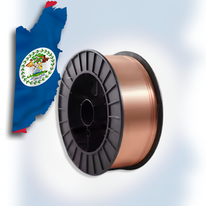 Fil de soudage MIG cuivré (AWS A5.18 ER70S-6) pour le marché de Belize : Support OEM ODM, bobine et emballage en tambour - Product Image 1