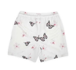 Pantalones Cortos Deportivos de Malla para Hombre, Diseño Personalizado, Cintura Elástica, Logotipo Bordado, 100% Poliéster, Transpirables y de Secado Rápido - Product Image 2