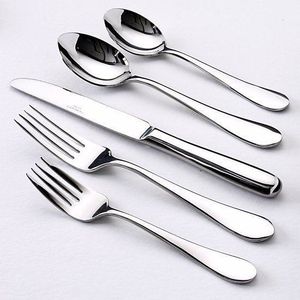 Ensemble de couverts en acier inoxydable de qualité supérieure, élégants et durables, pour la table, la cuisine, les restaurants et les hôtels. - Product Image 4