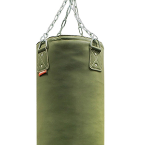Sacos de Boxeo Profesionales Boerllon de Cuero Genuino de Alta Resistencia, Relleno de Algodón, Ecológicos, Ligeros, con Altura Ajustable - Product Image 2