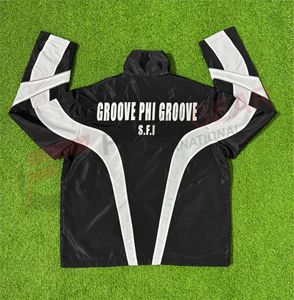 ชุดเสื้อแจ็คเก็ตและกางเกงกันลมแบบยูนิเซ็กซ์สั่งทำพิเศษ ผลิตจากโพลีเอสเตอร์ 100% ระบายอากาศได้ดี พับเก็บได้ ขั้นต่ำในการสั่งซื้อ 20 ชุด  รับทำแบรนด์เต็มรูปแบบ - Product Image 5