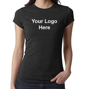 Camisetas Personalizadas Transpirables con Cuello Redondo para Mujer, Estilo Urbano, Etiqueta OEM, Impresión de Logotipo Privado, Camisetas Lisas al por Mayor - Product Image 2