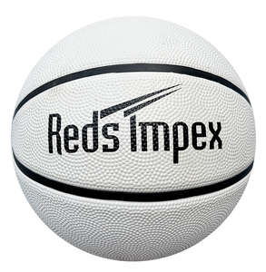 พื้นผิวยางกันลื่นสำหรับเล่นบาสเก็ตบอลในร่ม/กลางแจ้งโลโก้ตามสั่งแบบเด้งสูงเหมาะสำหรับฝึกซ้อมและจับคู่ - Product Image 3