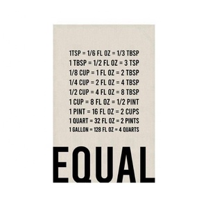 Personalized Woven Embroidered Cotton Reusable Eco-Friendly <b>Kitchen</b> Tea Towel with Sustainable Design for Home Use - Product Image 1