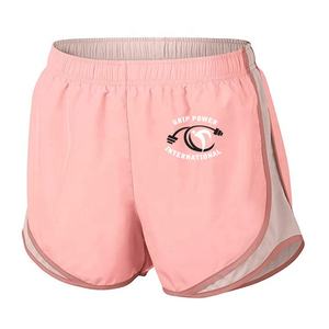 Pantalones cortos de gimnasio de lana de algodón transpirable de la mejor calidad para hombres, pantalones cortos de sudor regulares de cintura elástica informales rojos, opciones de talla grande - Product Image 2