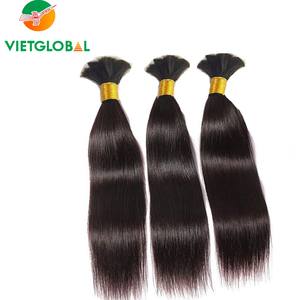 Super doble dibujado 12A recto sedoso vietnamita Original extensiones de cabello humano crudo 100g paquetes de cutícula alineados - Product Image 6