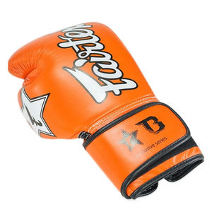 Gants de boxe de qualité supérieure 2025 en cuir synthétique antidérapant, respirant et imperméable, sur mesure pour l'entraînement de Muay Thai - Product Image 5