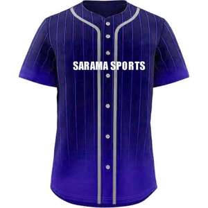 Nouveau style de maillot de baseball et de softball - Fabriqué au Pakistan - Vente flash - Séchage rapide - Vêtements pour hommes - Qualité antibactérienne - Product Image 5