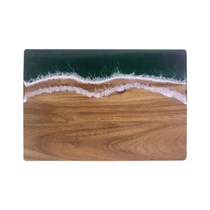 Handmade Wood <b>Cheese</b> Board with Epoxy Resin Cutting Board Charcuterie Boards and Serving Tray Gift for Kitchen - Product Image 5