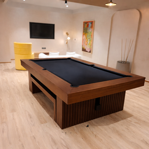 Doppio Tavolo Custom Durable High-Speed Felt Wrapped Synthetic Outsole English Pool Table for Indoor Use - Product Image 4