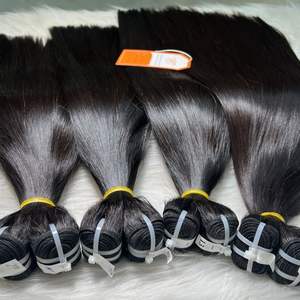 Extensiones de cabello de trama recta, precio barato, larga duración, 100% puro, sin procesar, virgen, vietnamita - Product Image 2
