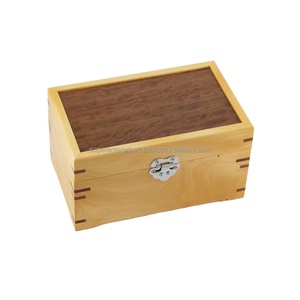 Caja cuadrada de caja de embalaje de joyería de madera múltiple caliente para diseño de almacenamiento de joyería de producto de alta calidad de artesanía india - Product Image 1
