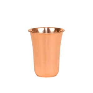 Vaso de Cobre Sólido Hecho a Mano, Vaso Ayurvédico Ecológico con Diseño Sin Costuras para Servicio en Hoteles y Restaurantes, Ideal para Yoga - Product Image 2