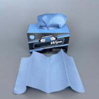 Emballage séparé pratique pour la mise en cache des lingettes industrielles Pop up Box pour le nettoyage industriel