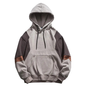 Sudaderas con Capucha de Primera Calidad para Hombre, Informales, de Invierno, de Manga Larga, Transpirables, 100% Algodón, con Forro Polar, Diseño Sólido - Product Image 1