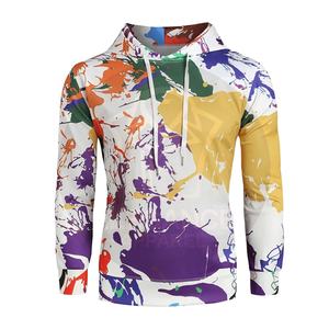 Vente en gros de sweats à capuche par sublimation unisexe multicolore de haute qualité, meilleurs hauts à capuche élégants respirants en tissu imprimés pour hommes - Product Image 1