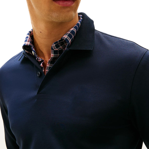 Polo de Corte Regular Marca Privada Crest para Hombre, Opción de Bordado Personalizado, Logotipo en el Pecho, Transpirable, Informal, Premium - Product Image 5