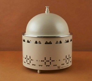Luxury Matte Finished Casserole Stainless Steel <b>Pot</b> with Round <b>Lid</b> Laser Cutwork Hotpot for Arabic Majlis Dining Tabletop Buffet - Product Image 2
