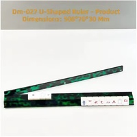 Support magnétique en acrylique durable pour tuiles de mahjong, 20 pouces, ondulé et festonné, pour table de jeu de mahjong