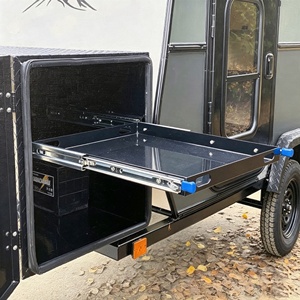 Mini <span class=keywords><strong>caravane</strong></span> tout-terrain légère, directement de l'usine, pour le camping, les voyages routiers et les aventures en plein air - Product Image 4