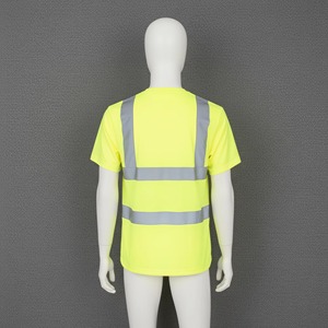 Camiseta de Trabajo Personalizada con Logotipo para Hombre, Camisetas de Trabajo de Alta Visibilidad para Construcción, Uniformes de Trabajo para Mecánicos - Product Image 4