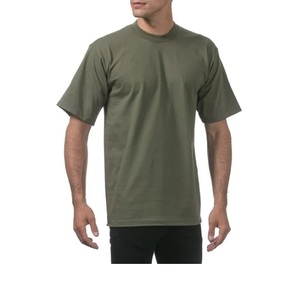 T-shirt décontracté pour homme en coton 100 %, design uni, vêtements de sport pour la course à pied, séchage rapide, respirant, entraînement, fitness - Product Image 1