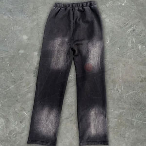 Conjunto de Sudadera con Capucha y Pantalones de Chándal Ecológicos, Estilo Streetwear de Invierno, Más Vendidos, Personalizados, con Efecto Desgastado por el Sol y Lavado Ácido, para Hombre y Mujer - Product Image 2