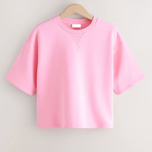 T-shirt ample et respirant pour femme, 100 % coton, nouvelle collection, vente chaude, fabrication professionnelle - Product Image 1